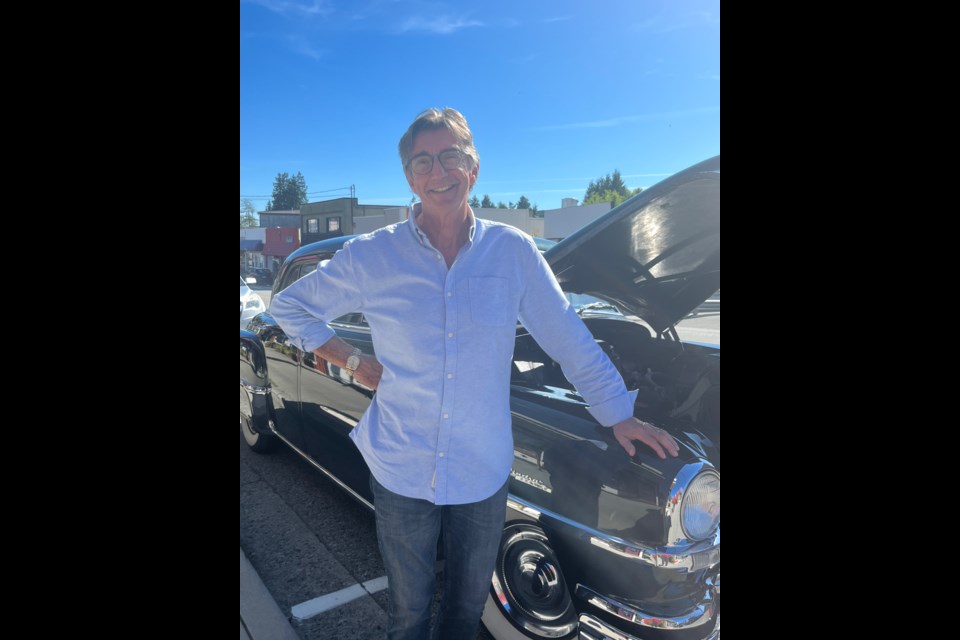 VINTAGE SHOWING: Powell River chapter of the Vintage Car Club of Canada vice president Paul Lavigne is excited for this year's Showtime and Shine event at the Patricia Theatre on Saturday, July 19.