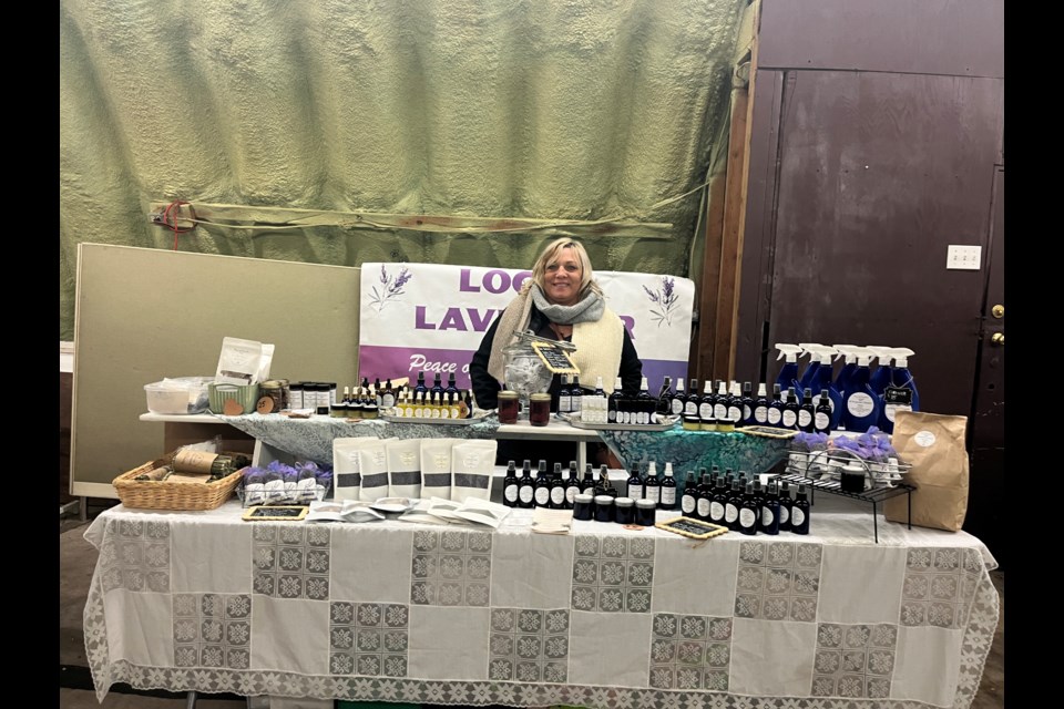 PLANT POWER: qathet-based plant harvester and Peace of Paradise owner Aggie Biegajlo makes teas and other herbal remedies from Texada Island nettle and lavender grown in Paradise Valley. She can be found at the Powell River Farmers' Market every Sunday.
