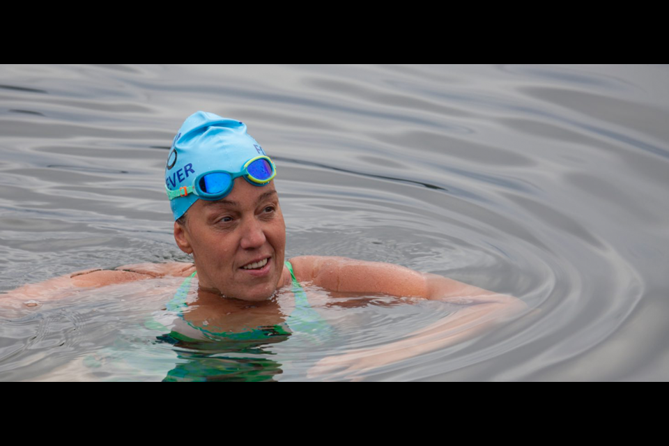 SOLO SWIMMER: Living with MS did not prevent Susan Simmons from becoming an ultra-marathon swimmer. Defying how many perceive the disease, she has set her sights on swimming the 50-kilometre-long Powell Lake this August.