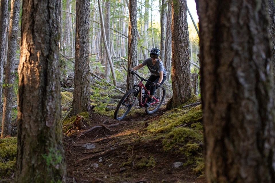 GREAT RIDE: Mt. Mahony near Inland Lake offers a challenging course for cycling enthusiasts. qathet Regional Cycling Association is working to develop Mt. Mahony as a destination for riders.