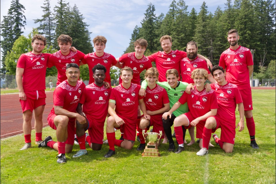 2025 Brewers Cup champion Powell River Villa FC.