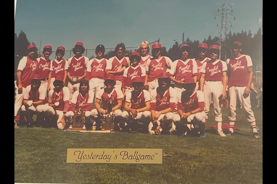 Larry Gouthro Sr. [right] coached an estimated 1,000 young baseball players over a period of about 40 years.