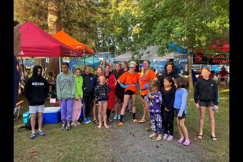 Powell River Aquatic Club members competed at the Gator Games in Nanaimo from August 6 to 8.