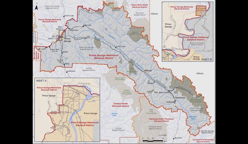 Prince George-Valemount electoral area - Elections BC