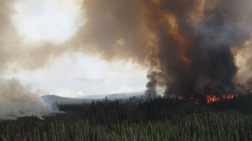 Shovel Lake wildfire