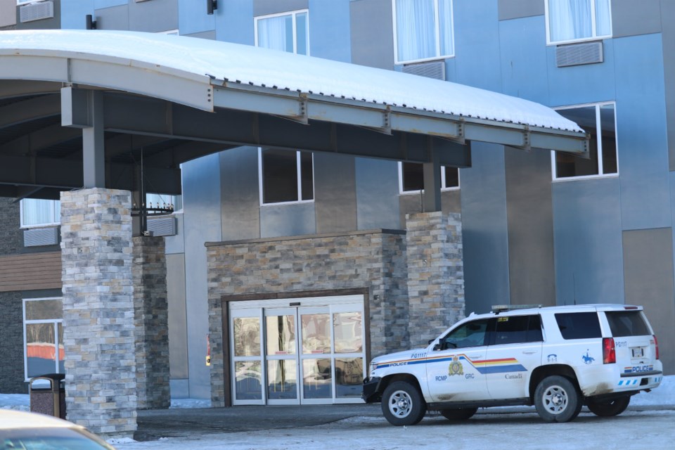 The Pomeroy Hotel was the scene of an incident on March 5, 2019 where several Prince George first responders attended (via Kyle Balzer)