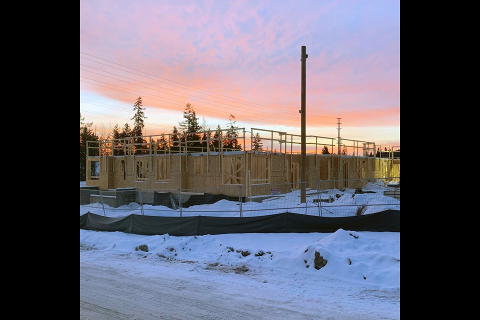 Number Two: At $14 million, the four-story multi-family residential building and parkade at 4413 Glen Shee Road was the second most valuable building permit of 2020.