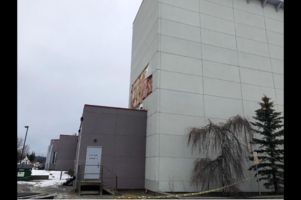 Prince George Playhouse's building envelope has failed. 