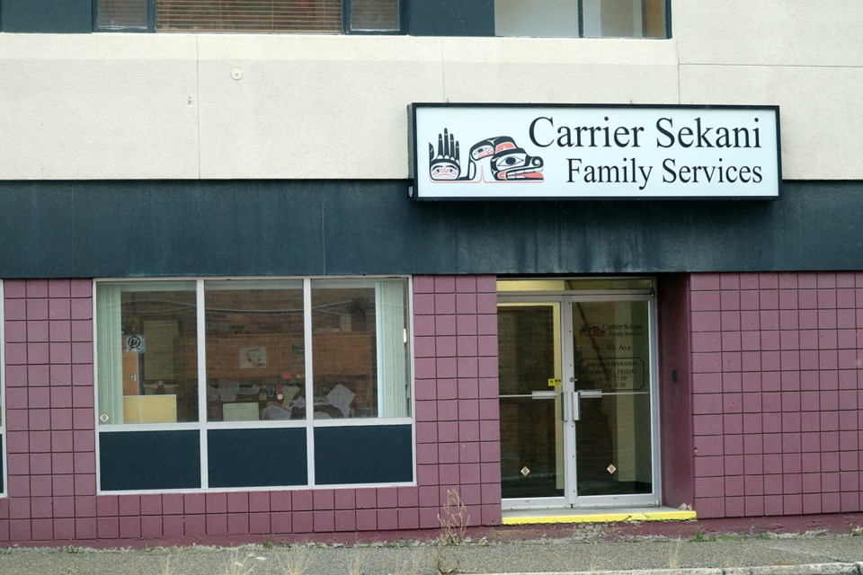 Carrier Sekani Family Services located off Fourth Avenue in Prince George (via Kyle Balzer)