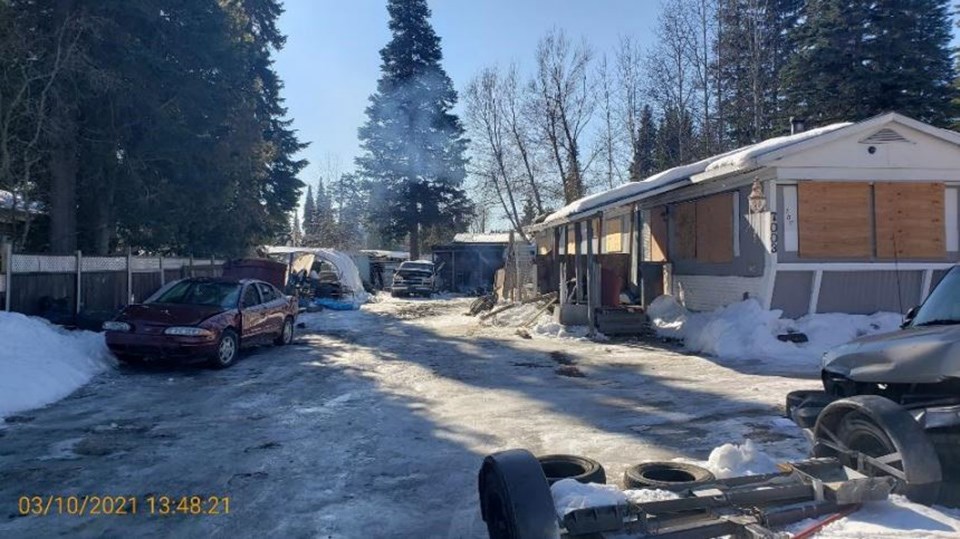 The city is taking remedial action against 7003 Adam Drive in the Hart area of the city. 