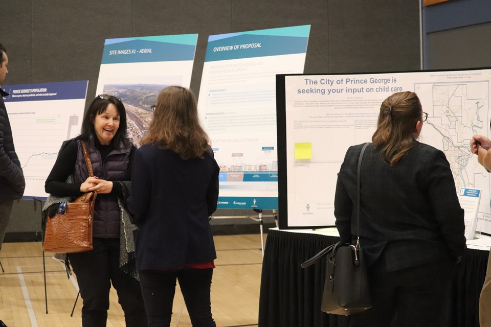 The first Talktober info session was held Oct. 1 at noon in the Civic Centre. (via Hanna Petersen) 