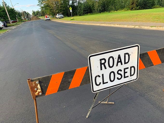 Victoria St. closure sinkhole
