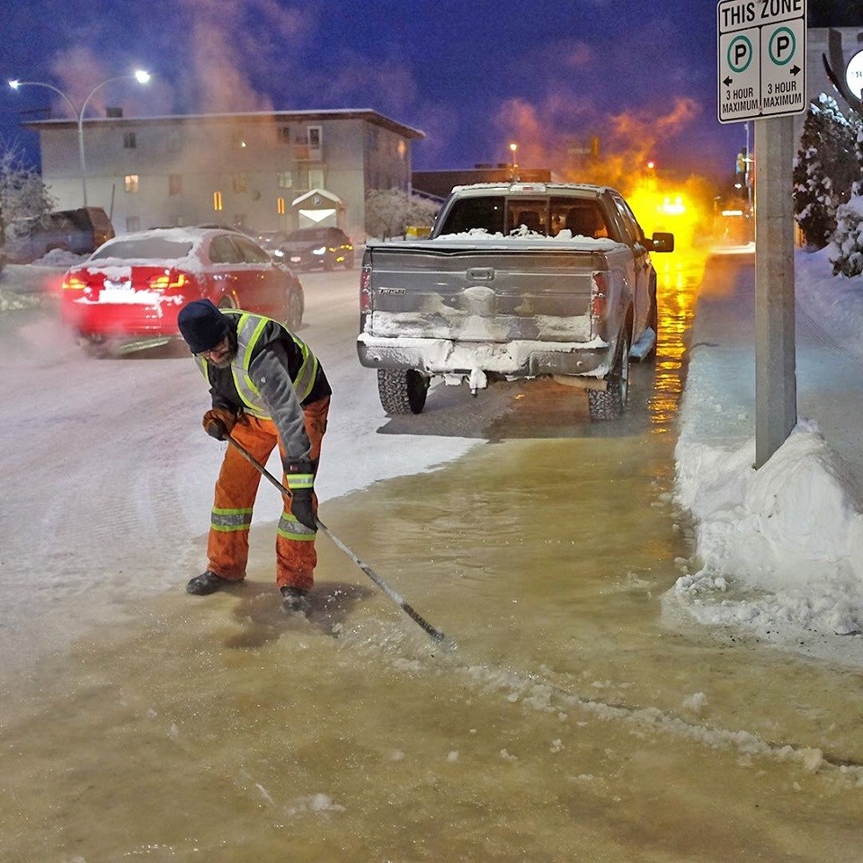 Water main break - Jan. 15, 2020