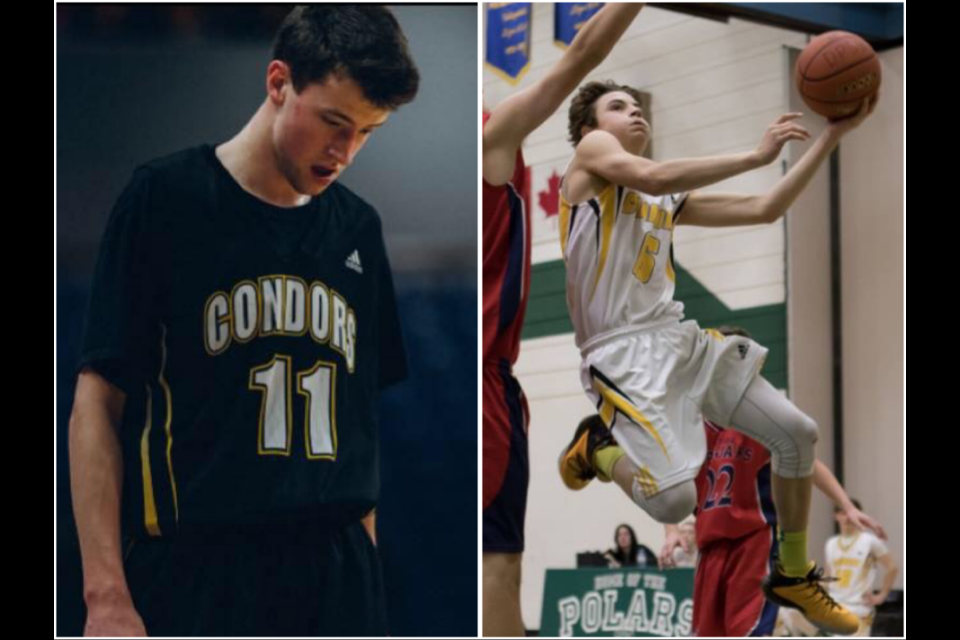 Duchess Park Condor grads Dan Zimmerman (left) and Soren Erricson have signed with Vancouver Island University to start their collegiate careers (via Facebook/Dan Zimmerman/Soren Erricson/Kyle Balzer)