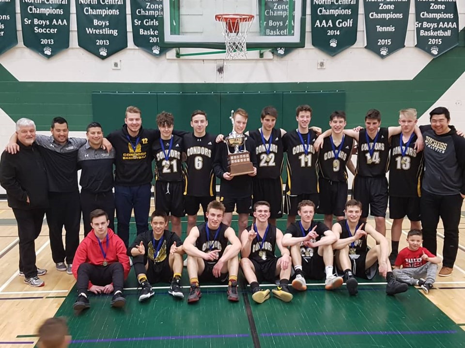 DPSS Condors senior boys basketball 2018-19