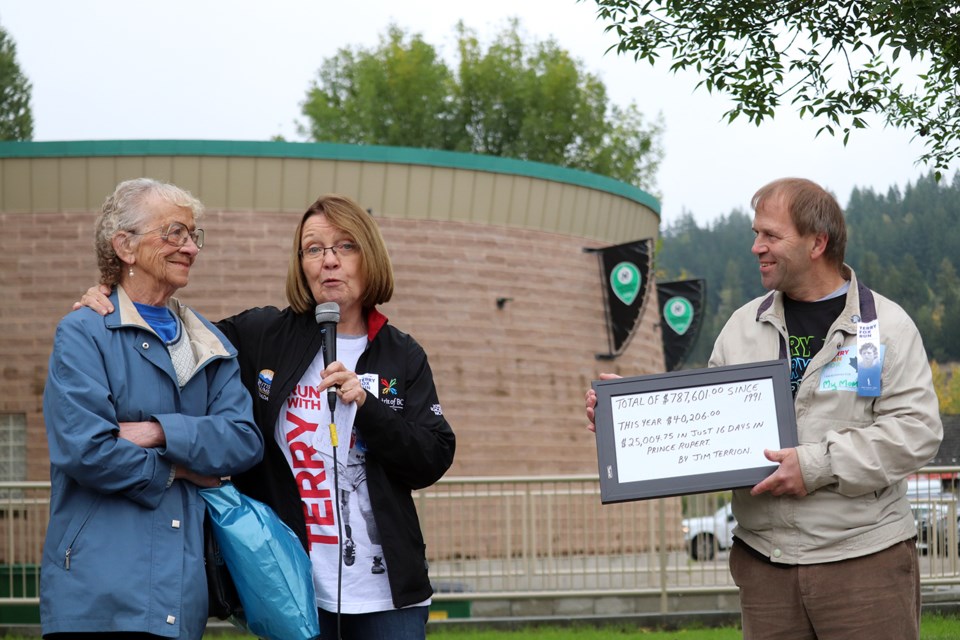 2019 Terry Fox Run in Prince George. (via Hanna Petersen, PrinceGeorgeMatters)