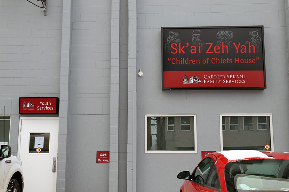 Sk'ai Zeh Yah, also known as Children of Chiefs House, is a youth drop-in centre in Prince George by Carrier Sekani Family Services. (via Kyle Balzer, PrinceGeorgeMatters)
