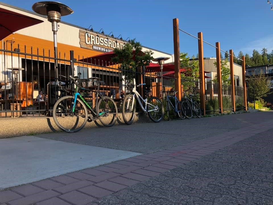 Prince George Cycling Club - bikes parked