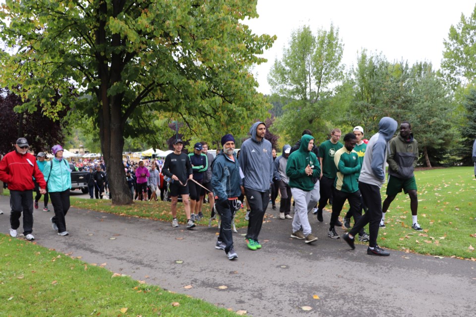 This year the runt took place on a 5k loop from the Exploration Place to Cottonwood Island Park (via Hanna Petersen).