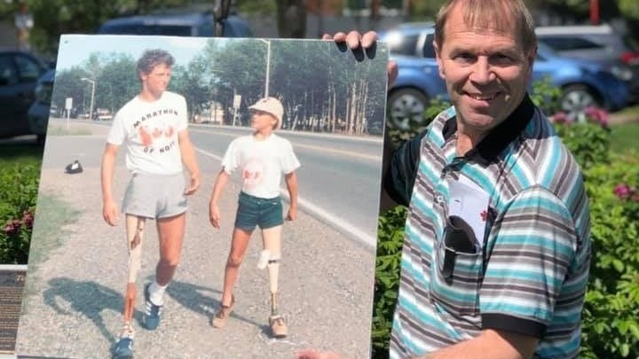Jim Terrion has raised over $800,000 for the Terry Fox Foundation. (via Scott McWalter)