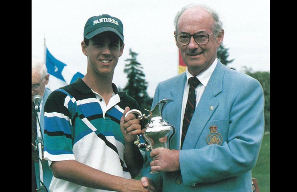 Findlay Young of Prince George was named Golf Canada President in 1993, the first from northern B.C. be named to the sports's top position in the country. (via Golf Canada)