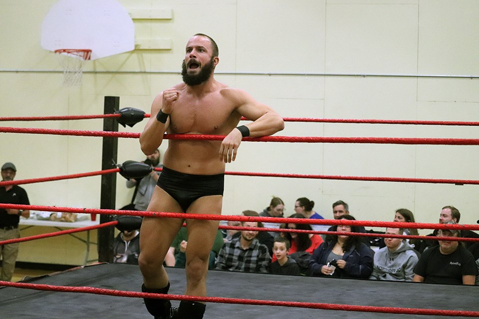 Canadian Wrestling's Elite made a triumphant return to Prince George with its Juice is on the Loose tour. (via Hanna Petersen)