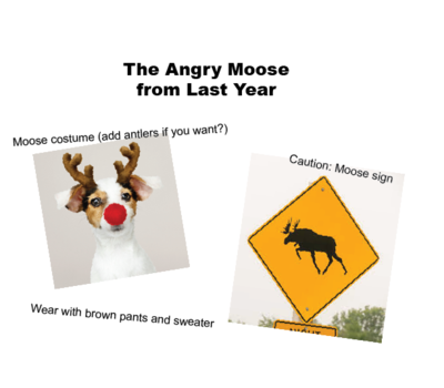 angry moose
