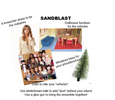 sandblasts