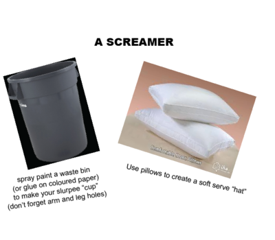 screamer halloween costume