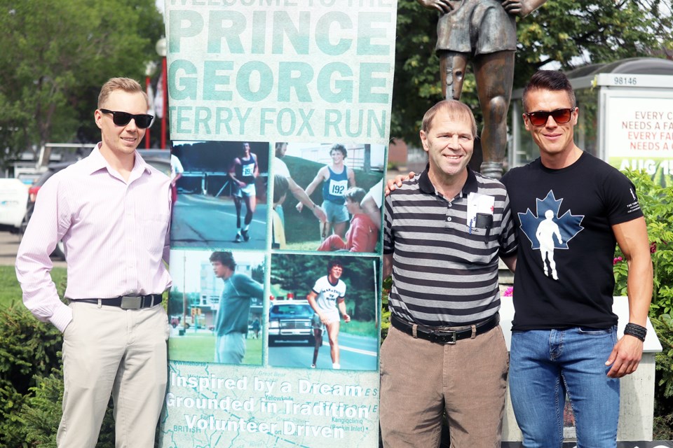 Ryley Newman has been officially announced as the Lead Organizer of the Terry Fox Run, replacing Scott McWalter. Jim Terrion was also in attendance, who's raised $755,000 for the Terry Fox Foundation since 1990.  (via Jess Fedigan)