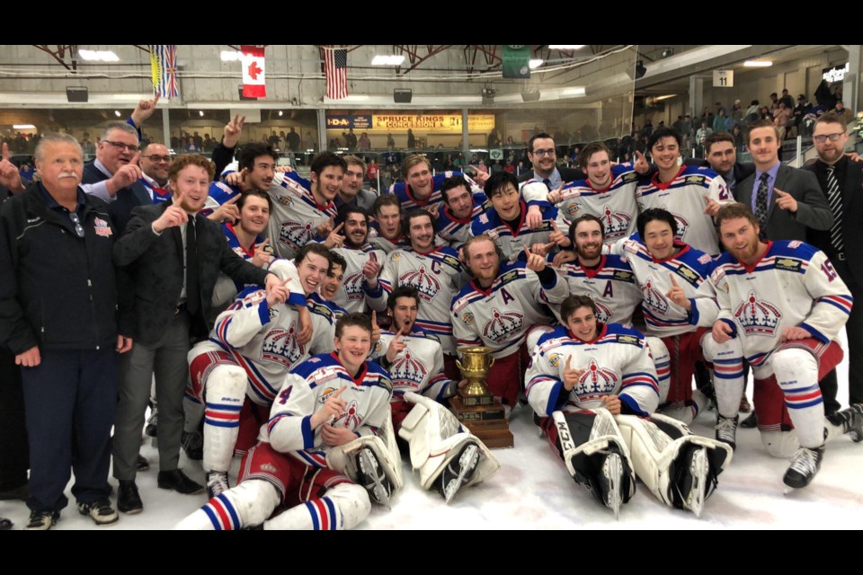 The Prince George Spruce Kings have won the Doyle Cup! (via Kyle Balzer)