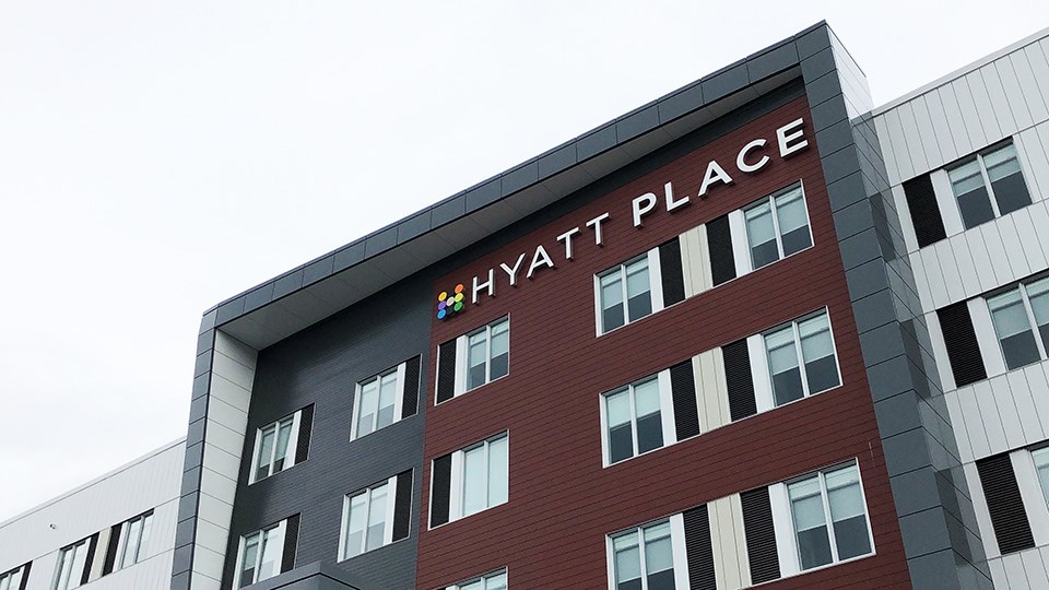 Hyatt Place Prince George officially opened its doors today. (via Kyle Balzer, PrinceGeorgeMatters)