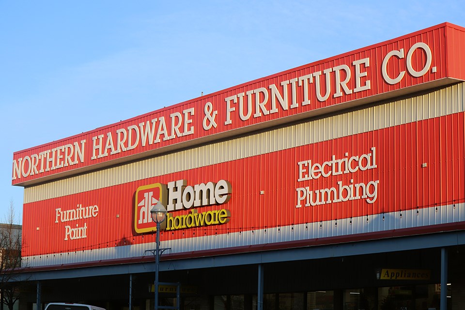 Prince George's 100-year-old Northern Hardware & Furniture is hosting its liquidation sale starting Jan. 2, 2020 (via Kyle Balzer)