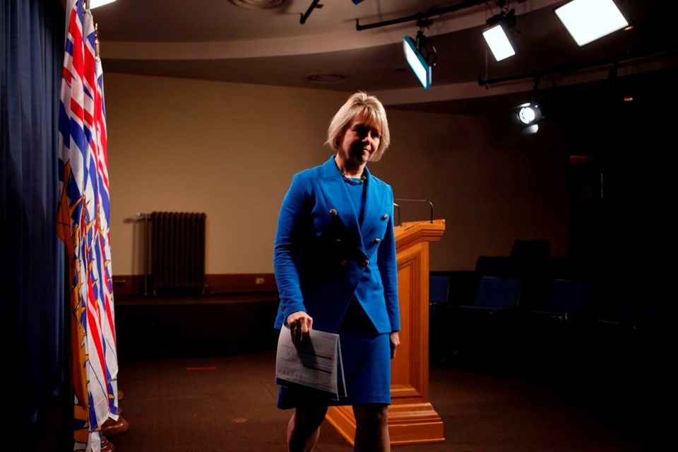 B.C. Provincial Health Officer Dr. Bonnie Henry. (via The Canadian Press)