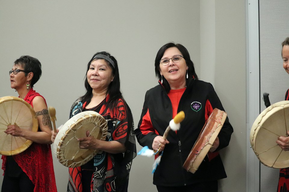 The Khastan Drummers performed a welcoming and closing songs. (via Hanna Petersen)