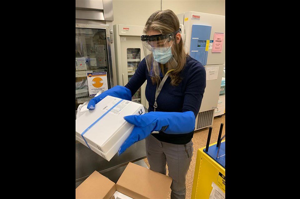 COVID-19 vaccine arrival in Prince George - Dec. 21, 2020