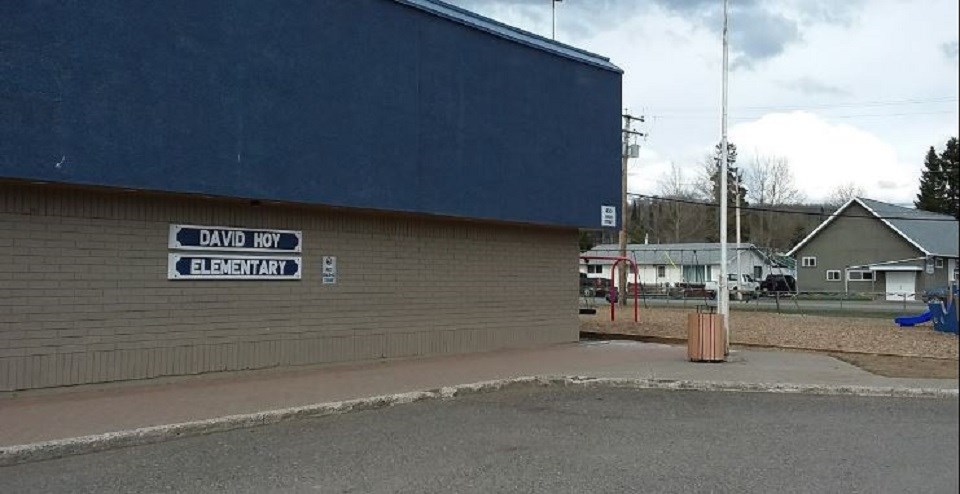 David Hoy Elementary School in Fort St. James. (via Google Maps)