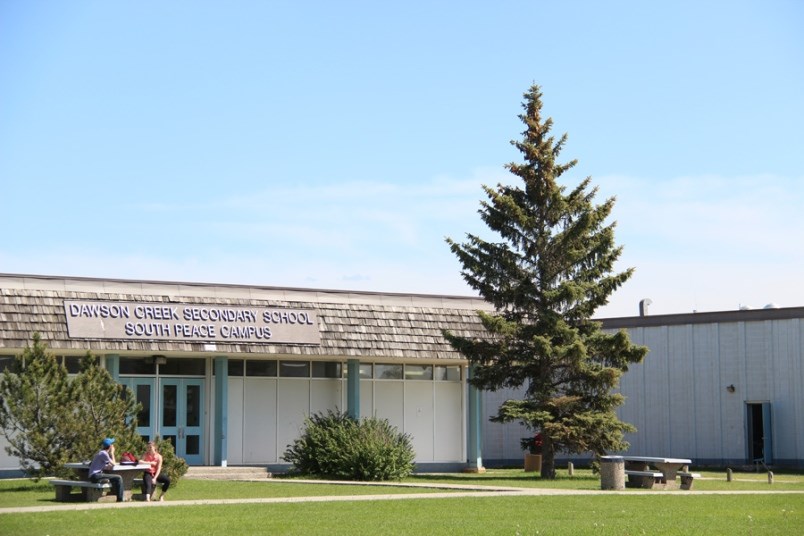 Dawson Creek Secondary South Peace campus Peace River South SD59