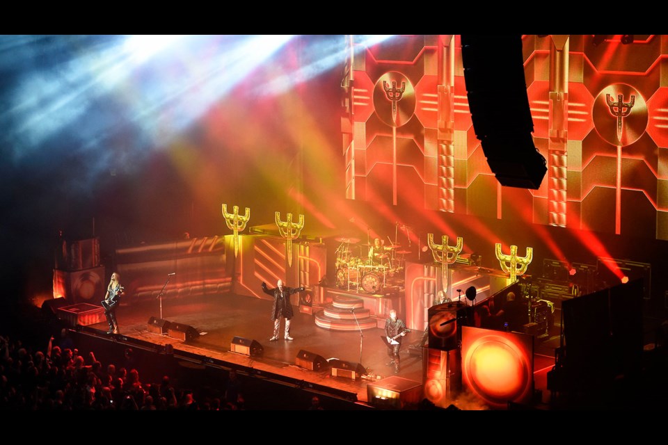 Legendary British heavy metal band Judas Priest live in concert (via Submitted)