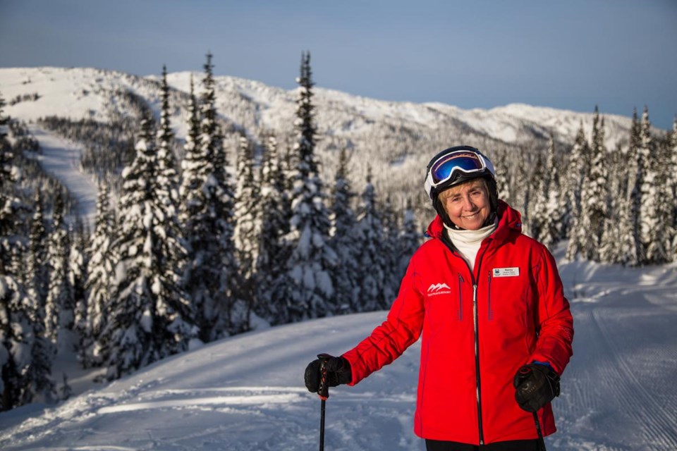 Nancy Greene Raine poses for a photo in Kamloops (via Sun Peaks Resort)