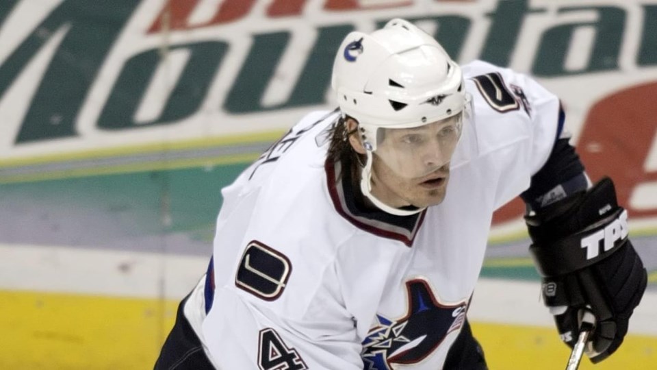 Brent Sopel with Vancouver Canucks - AP