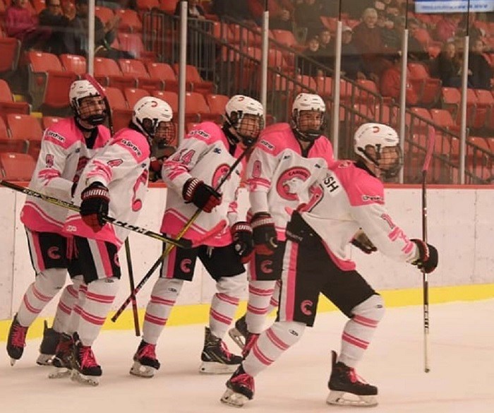 Cariboo Cougars-Pink in Rink 2019