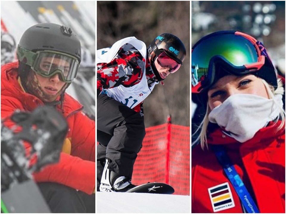 Colby Graham-Evan Bichon-Meryeta O'Dine Canada snowboardcross 2021