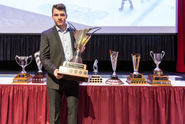 Josh Maser is the 2019 Prince George Cougars Team MVP (via Prince George Cougars)