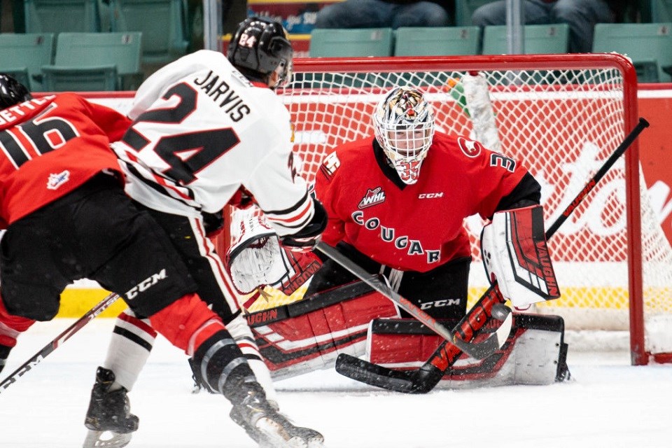 Cougars-Winterhawks-Gauthier 2019 home