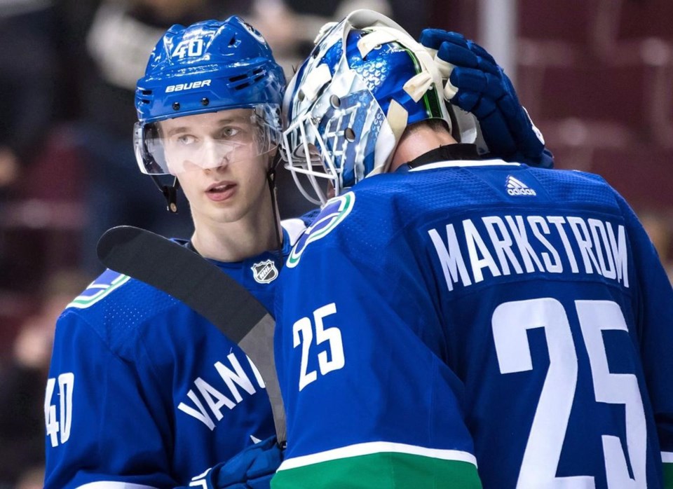 Elias Pettersson NHL Canucks 2