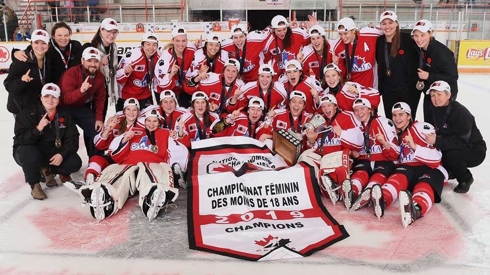 Hockey Canada - Ontario Red 2019 national women's under-18 championship