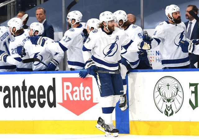 Jon Cooper - Tampa Bay Lightning Victor Hedman 2020