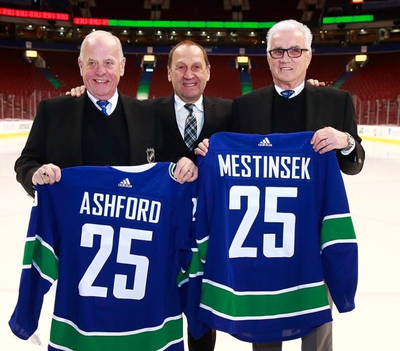 Malcolm Ashford-Canucks-referee-Stan Smyl