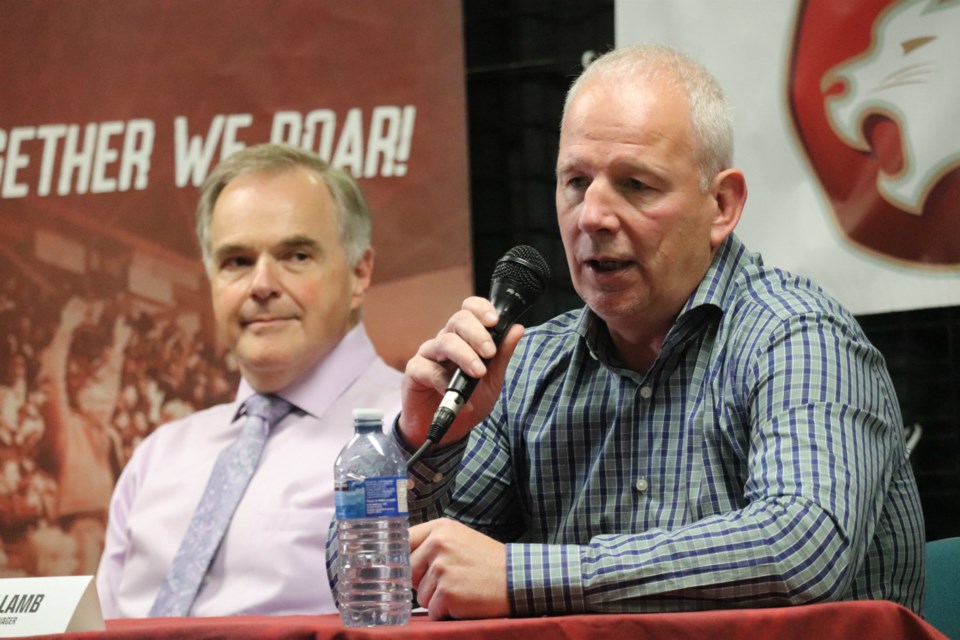 Mark Lamb was introduced as the Prince George Cougars General Manager and Head Coach on July 4, 2019 (via Kyle Balzer)